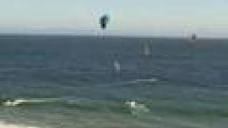 Kite surfing in Malibu CA May 30 2008