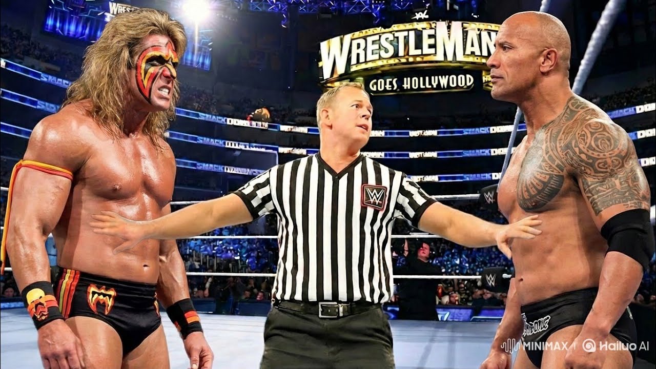 THE ROCK VS ULTIMATE WARRIOR FULL ON CROWN JEWEL