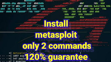 How to Install Metasploit in Termux | No root | 130% Work | New Methods [2020]