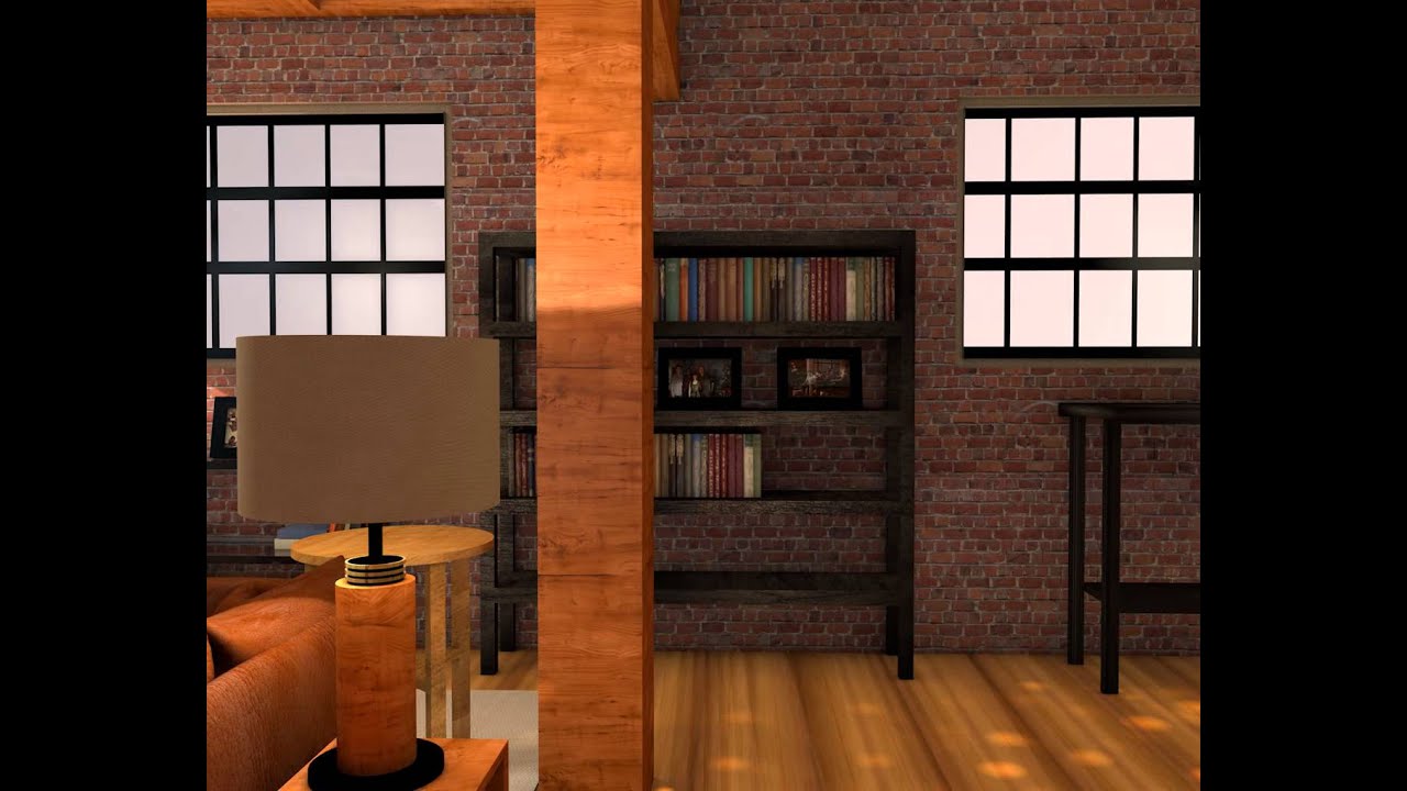 New Girl Loft Animation - YouTube