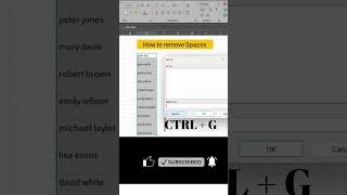 how to remove unwanted blank rows from table #shorts #exceltips