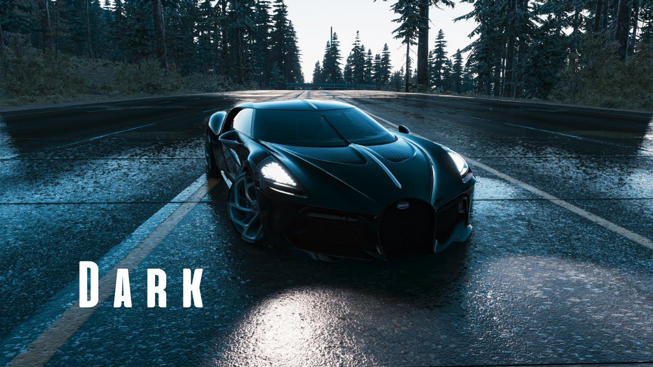 Dark //CINEMATIC BUGATTI LA VOITURE NOIRE THE CREW 2
