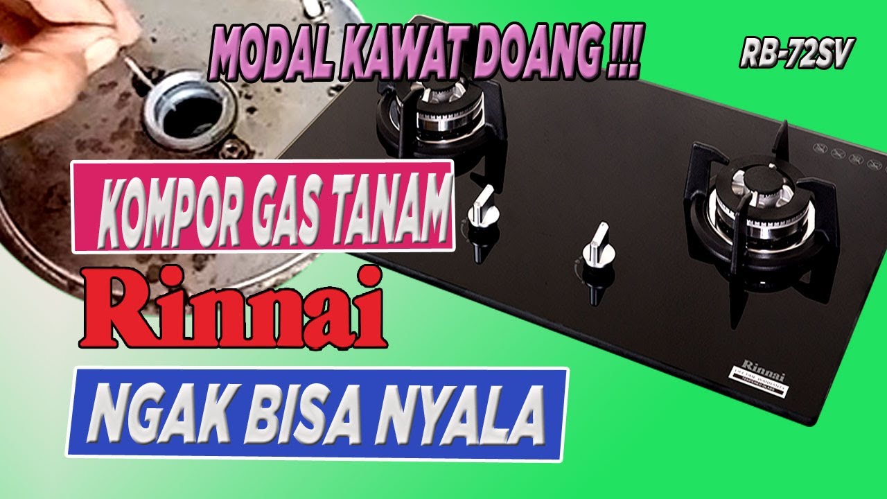 RINNAI RB-72SV(GB) PLANTING GAS STOVE CAN'T TURN ON - YouTube