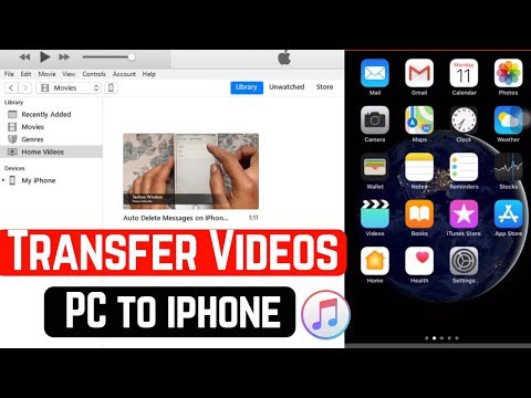 Video: How To Upload A Movie Through Itunes