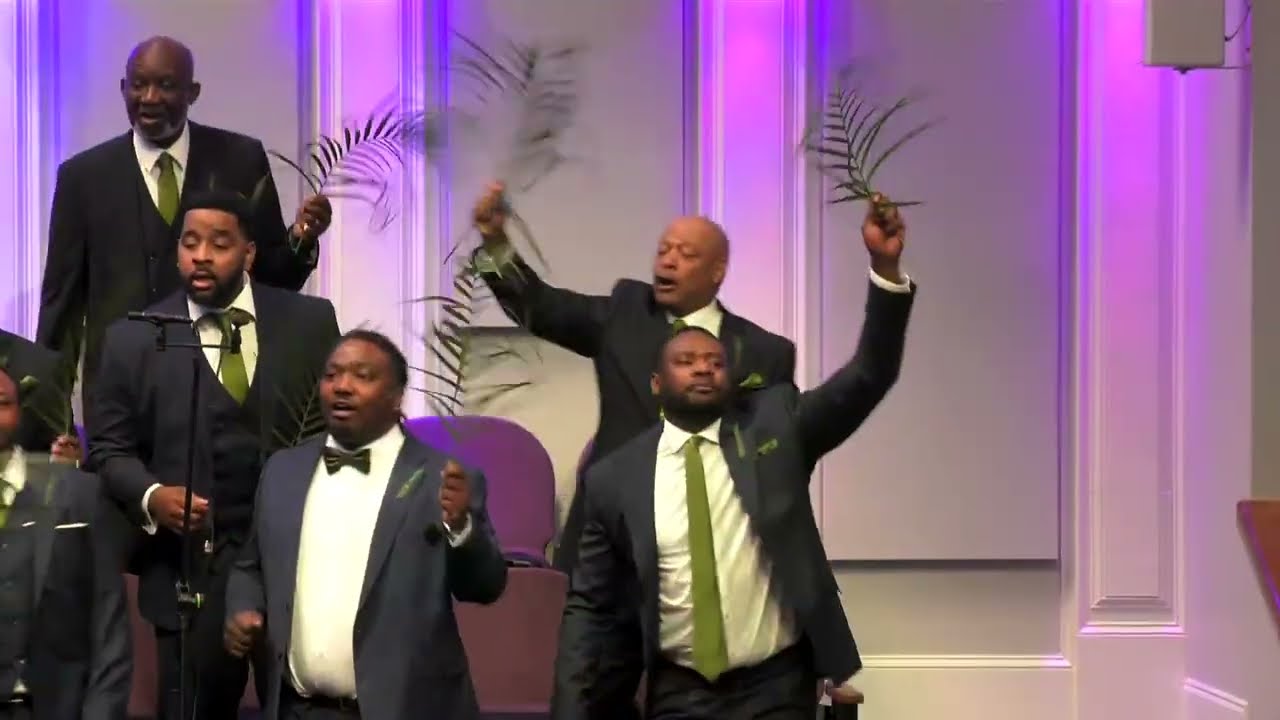 He Reigns Forever! THIS is a Palm Sunday groove! 🌿 | The Mighty Men of Enon Male Chorus