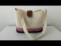 Crochet shoider bag  with flap[ENG&amp;THAI  SUB] (กระเป๋าสะพายโครเชต์มีฝาปิด)