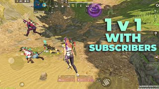 1v1 AGAINST SUBSCRIBERS 😁 | INTENSE KRM262 FIGHT IN CODM!