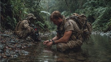 Soldiers Fight To Survive Behind Enemy Lines | Hollywood War Movies In English