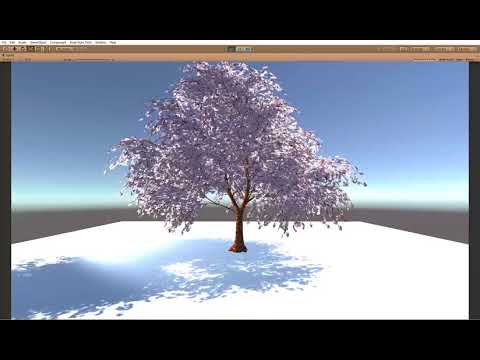 Unity SpeedTree Cherry Desktop