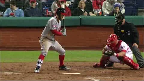 PHI@ARI: Giles strikes out Harper to end the 8th