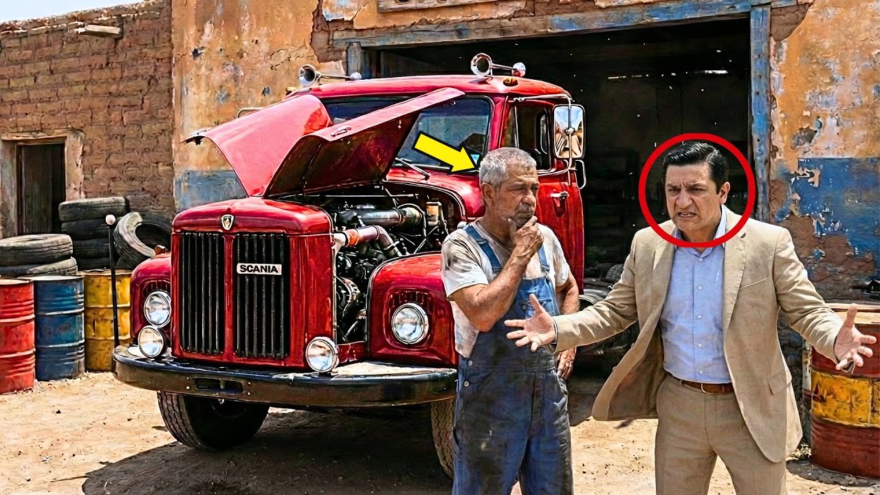 "¡NADIE QUIERE TOCAR ESE CAMIÓN!" — DESPUÉS DE 3 TALLERES CERRADOS, UN MECÁNICO HUMILDE PROBÓ QUE…
