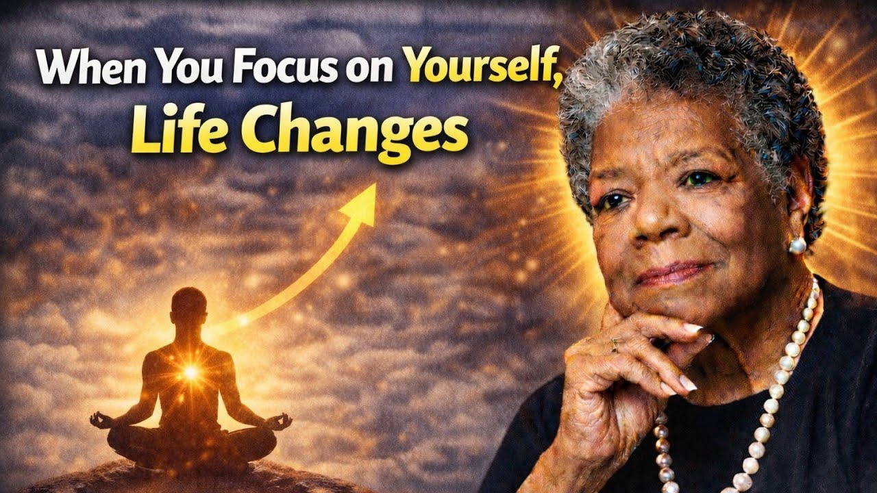 When You Focus on Yourself, Life Changes | MAYA ANGELOU | Motivational ...