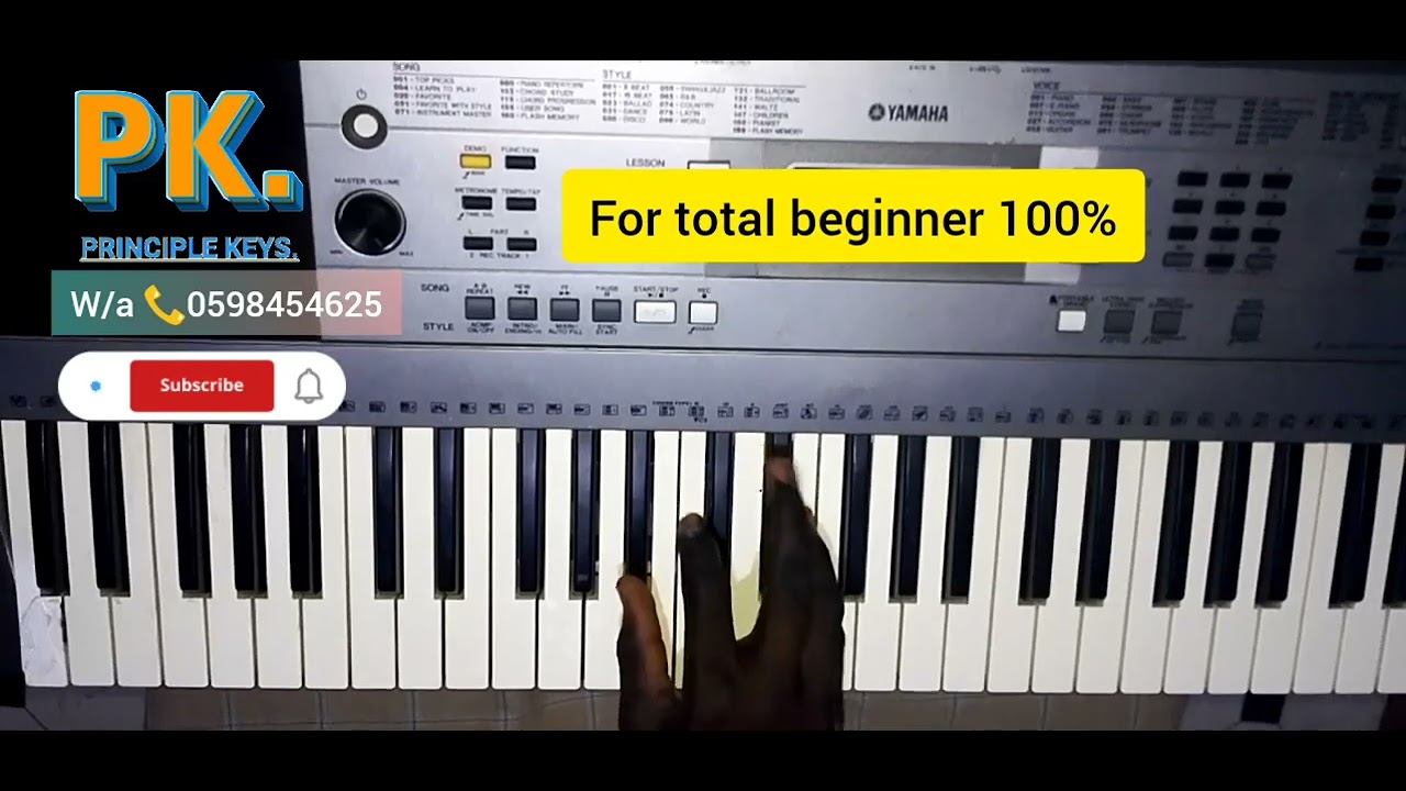STAGE 1. How to play praise for your first time as a total beginner 