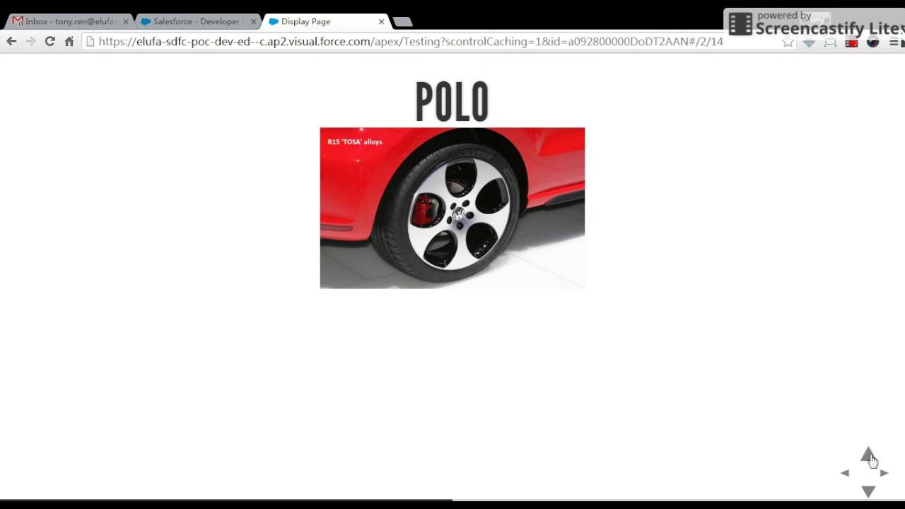 Salesforece Car demo