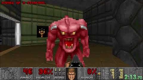 (Unity) Doom: Episode 1 Knee-Deep in the Dead Speedrun - 5:32.860