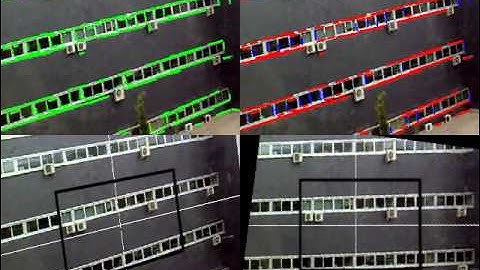 Real-time plane rectification through vanishing point estimation (I)