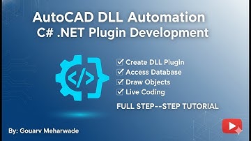 AutoCAD DLL Automation using C# – Complete Step-by-Step Tutorial