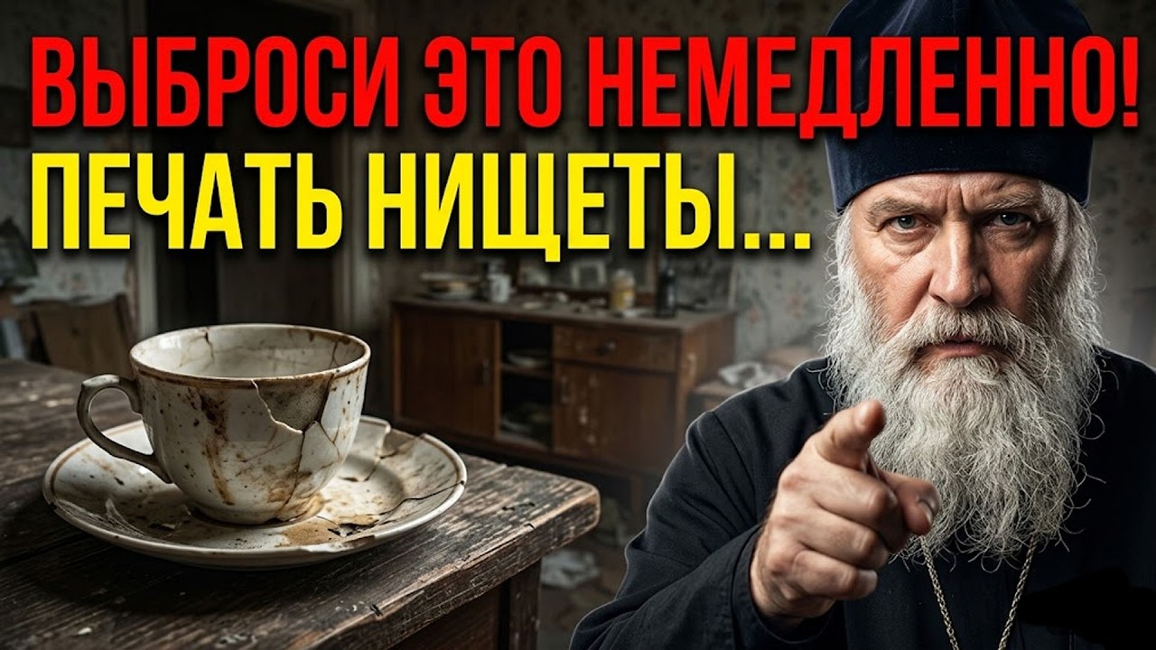 Батюшка назвал 3 вещи в доме, которые притягивают НИЩЕТУ. Срочно выбросьте их!