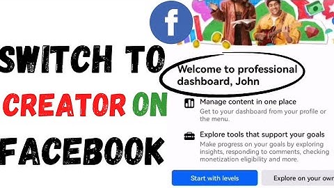 How to Switch To Creator Profile on Facebook | Full Guide 2024