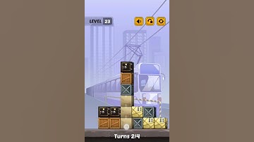 Swap the box train level 23 Walkthrough solutions answers