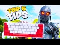 5 Best Tips to Learn Keyboard and Mouse *FAST* - Fortnite Tips & Tricks