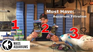 My Top 3 MUST HAVE Filtration Products for Crystal Clear Aquarium Water