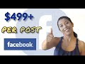 Get Free $499+ For 1 Post On Facebook | How To Make Money From Facebook in 2020