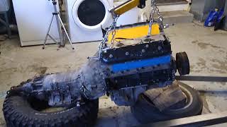 S10 LS swap BOP TH400 junkyard build part2