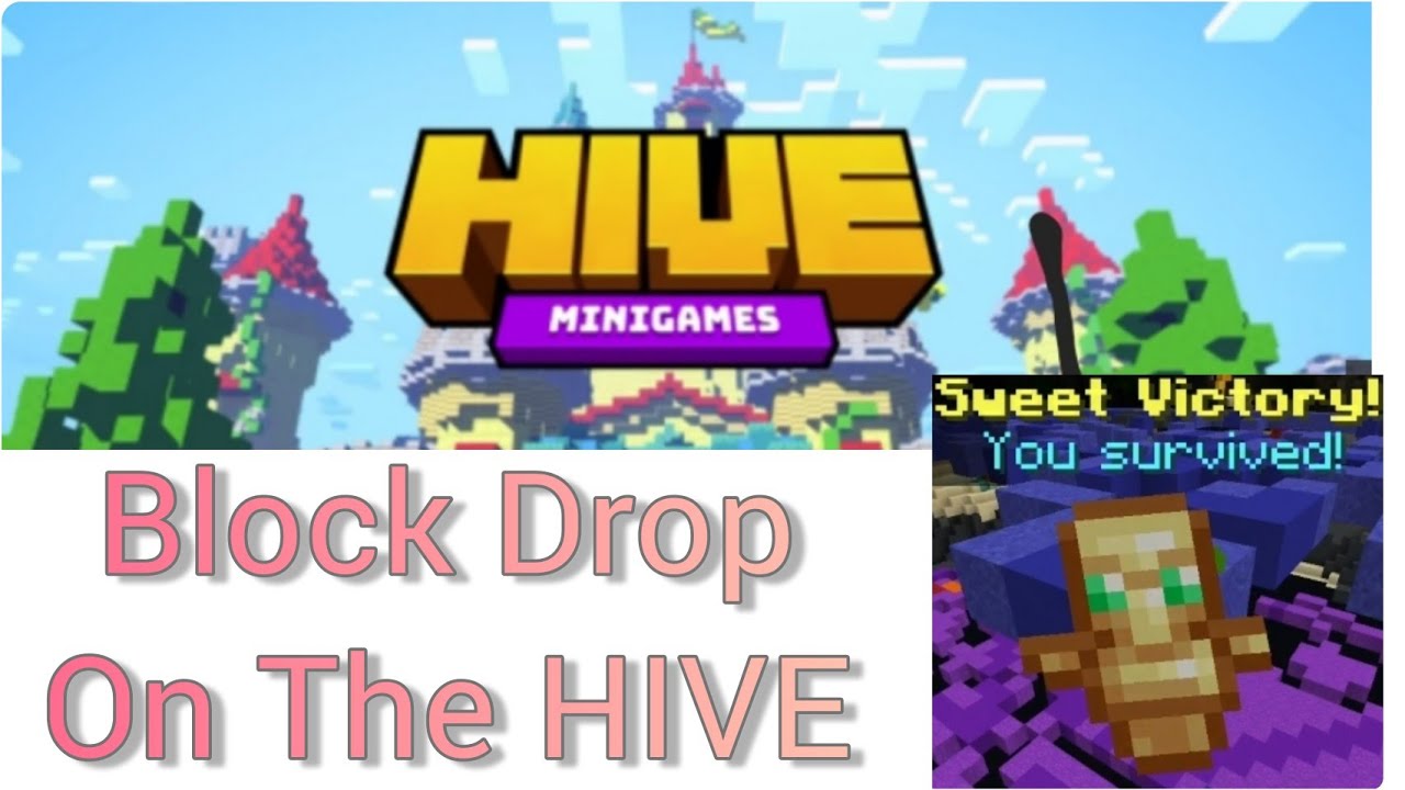 Advice For The Block Drop Game In The HIVE - YouTube