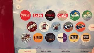 All Base Soft Drinks At SixFlags Great Americas Coca Cola Freestyle Machines. screenshot 4