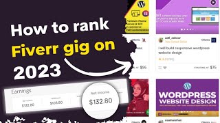 Live PROOF✅ How To Rank Your Gig on 1st Page of Fiverr 2023 | Get Your 1st Order On Fiverr