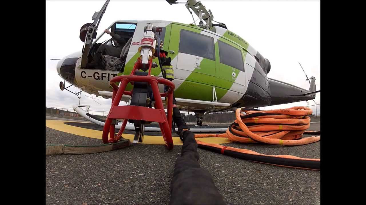 Bell 214B, The Boat Job YouTube