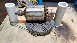 Simple idea how to build a 12v electric motor