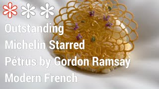 Pétrus by Gordon Ramsay - Fine Dining at Michelin Starred Modern French Lunch Menu in London
