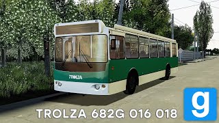 Попал в ЧАС ПИК на троллейбусе "ЗИУ 682Г 016 018" || Garry's Mod Trolleybus FS #trolleybusfs #troll
