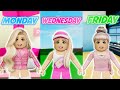 DRESSING UP MY ROBLOX AVATAR FOR A WEEK!