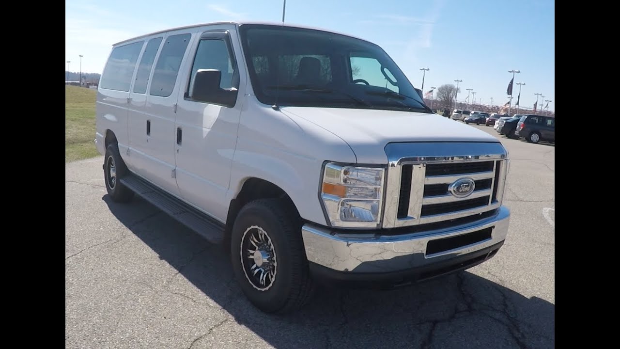 12 Ford E 350 Xlt Super Duty 10 Passenger Wagon a Youtube