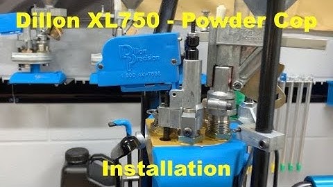 Dillon XL750 - Powder Sensor - Cop - Installation   Pt 7