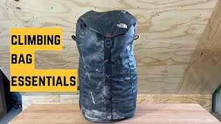 Inside pros bag  Gear I never climb without