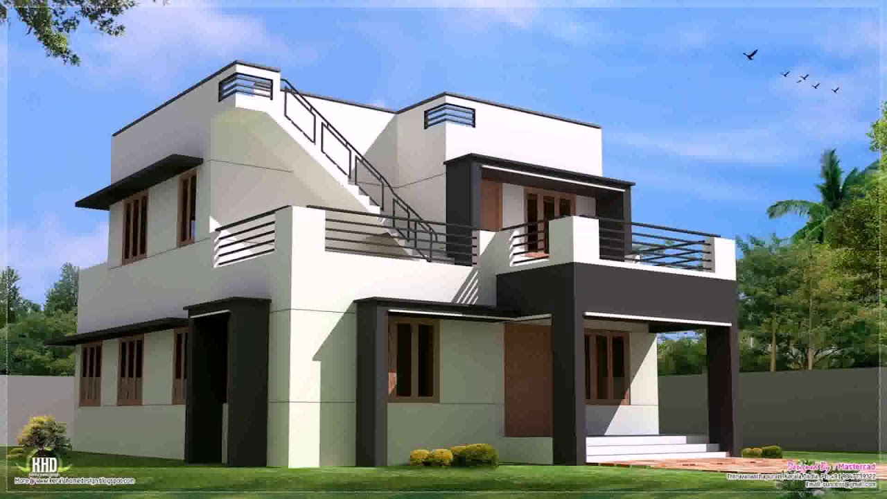 pix Modern 2 Storey Narrow House Design youtube