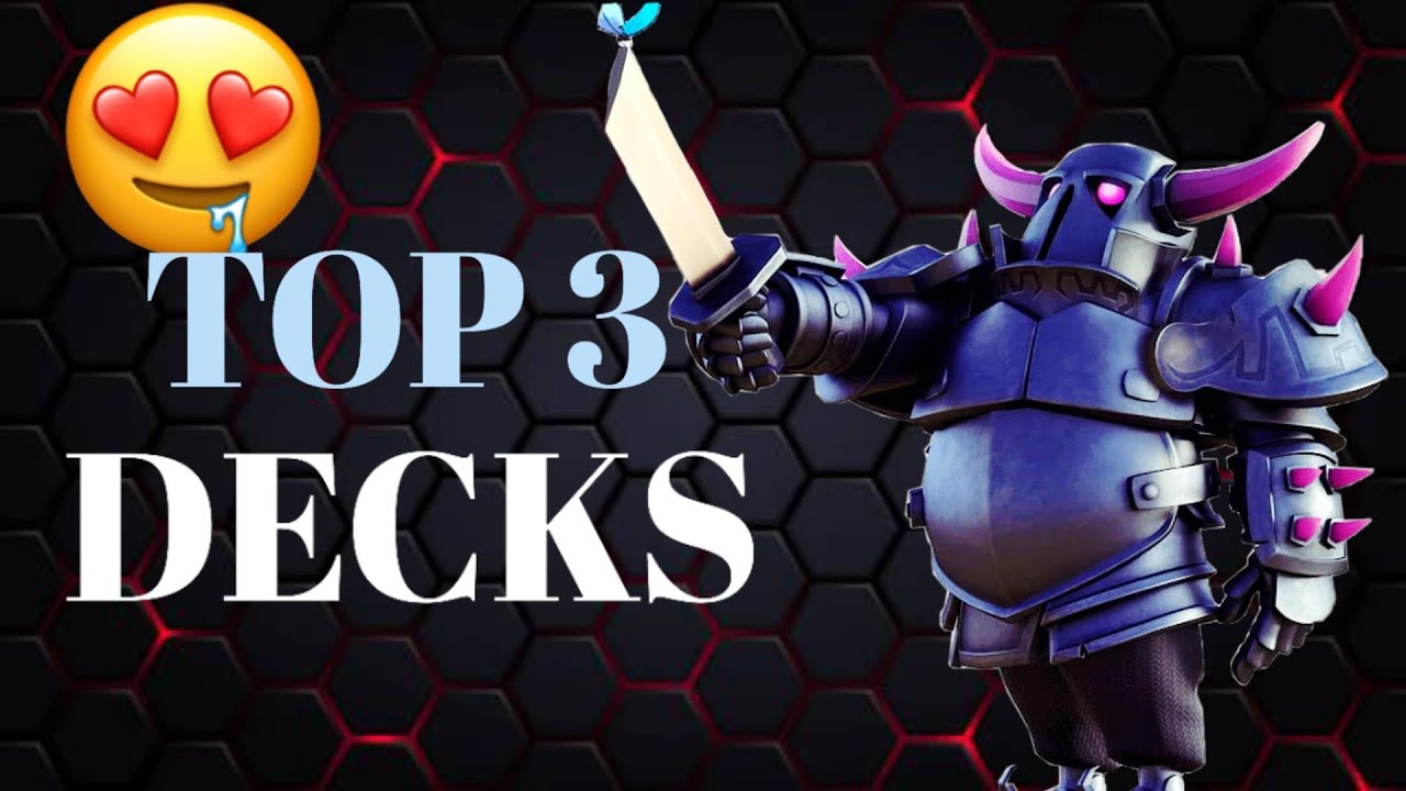 TOP 3 BEST PEKKA DECK WITHOUT EVO WIZARD AND VOID👌✨