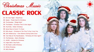 Classic Rock Christmas Music | Best Rock Christmas Songs | Merry Christmas