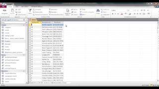 How to create a union query to append two tables in Microsoft Access
