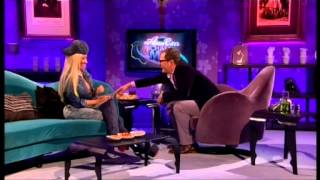 Nicki Minaj Boobs out of her bra on Alan Carr's Chatty Man Live 2-11-2012