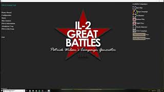 PWCG Coop Campaign Creation
