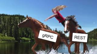 SATURN 2017 Talk: From REST to gRPC: An API Evolution Story