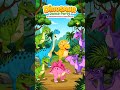 Jungle Dinosaur Dance-Off That'll Make You Smile 🎶 #dinosaurs #kidscontent #shorts