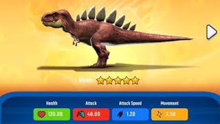 Jurassic Warfare : Dino Battle All 28 Dinosaurs Gameplay Walk-through Showcase screenshot 1