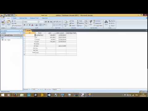 Edit and show values from database with oledb(acces2007) and vb.net