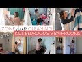 DEEP CLEAN & ORGANIZE KIDS ROOMS/BATHROOMS | ZONE DEEP CLEANING | ZONE 6 of 9